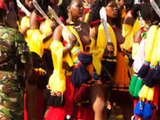 Reed Dance ceremony video Zulu tradition