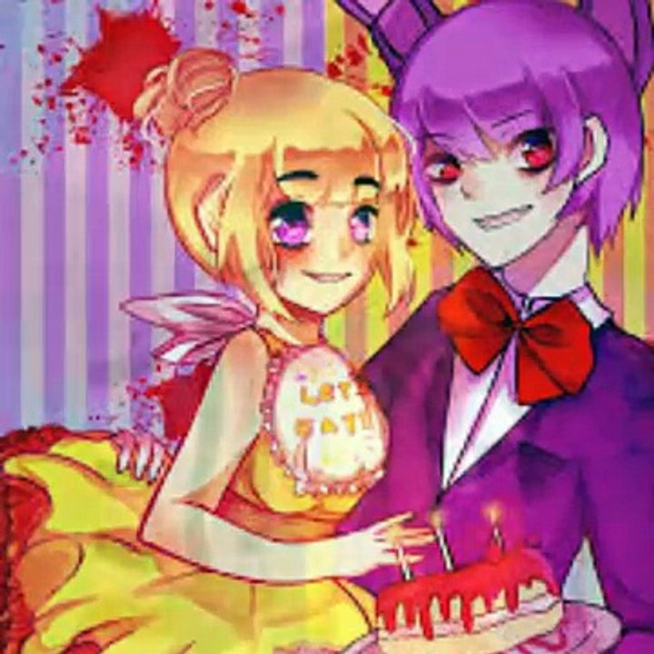 Fnaf chica x bonnie whistle baby
