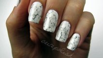 Stone Marble Nails-!