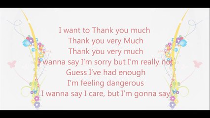 Margaret- Thank You Very Much