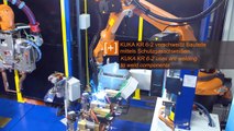 Combined arc and spot welding by KUKA and ENKO Staudinger