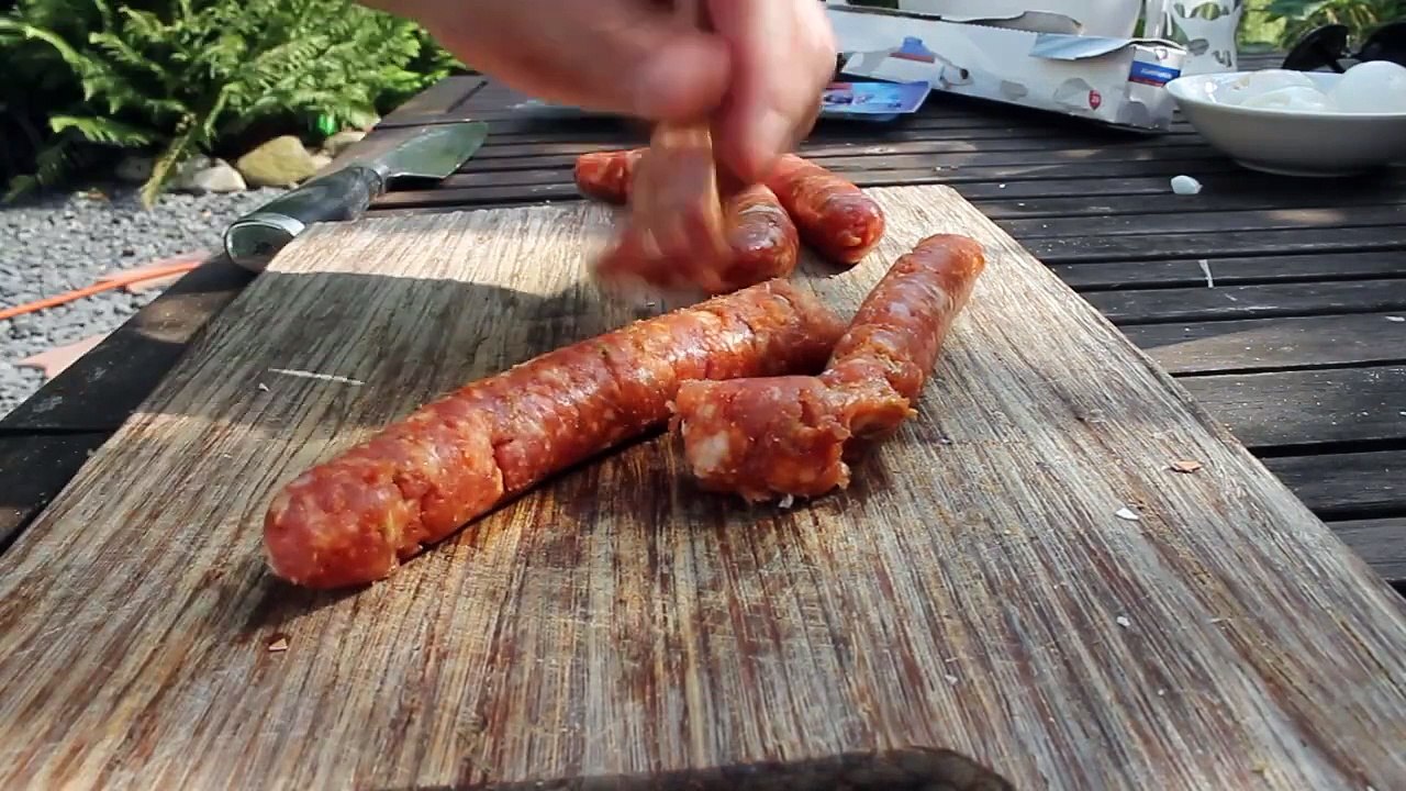 Se te hará agua la boca con este huevo asado con tocino y salsa barbacoa
