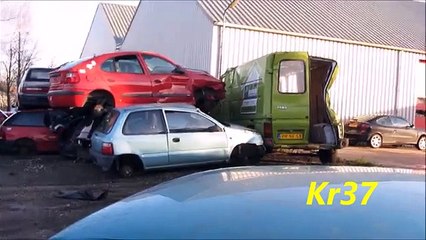 Crash tests avec une Volvo 850
