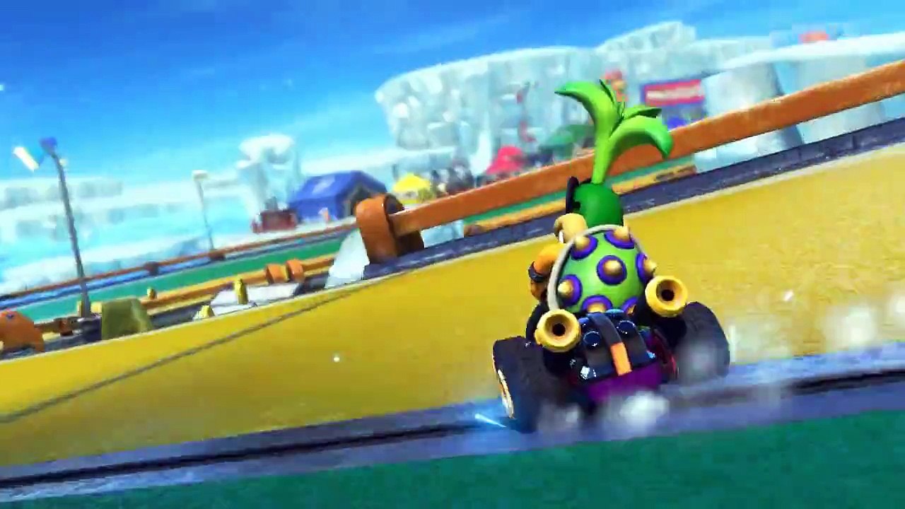 Wii U - Mario Kart 8 - Station Glagla