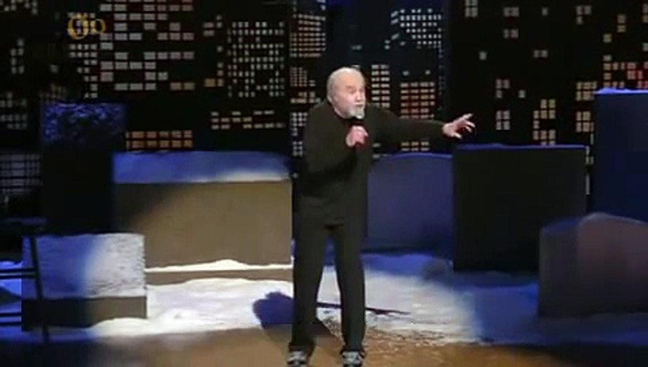 جورج كارلين - البشر سيفعلون أي شيء