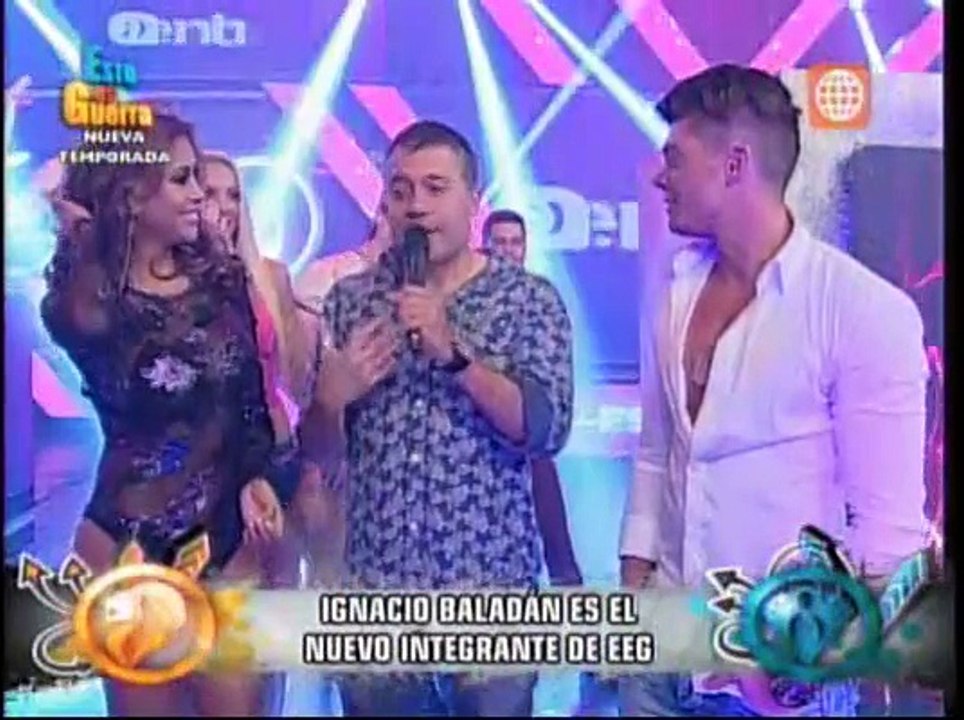 "Esto es guerra": Melissa Paredes recibió así a Ignacio Baladán