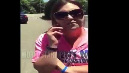 "You're a filthy n*****" Woman calls black man racist name before spitting in his face