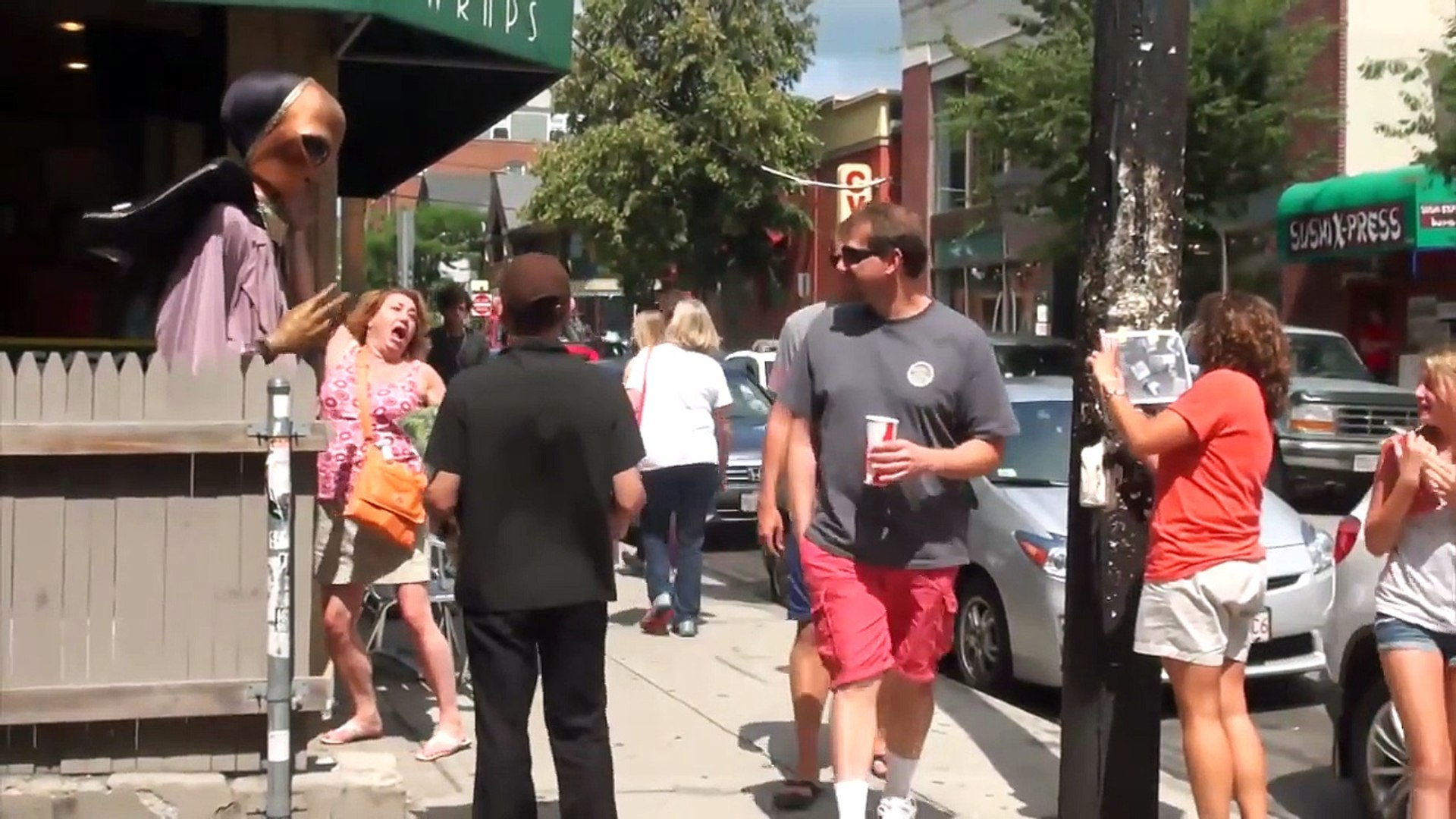 Alien Invasion Prank Gone Wrong Dailymotion Video