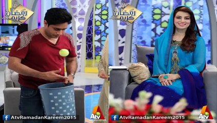 Abrar ul Haq & Riz Kamali in ATv Ramadan Kareem 2015 Pictures