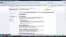 Yahoo Site Builder Getting Started Video 1 of ?