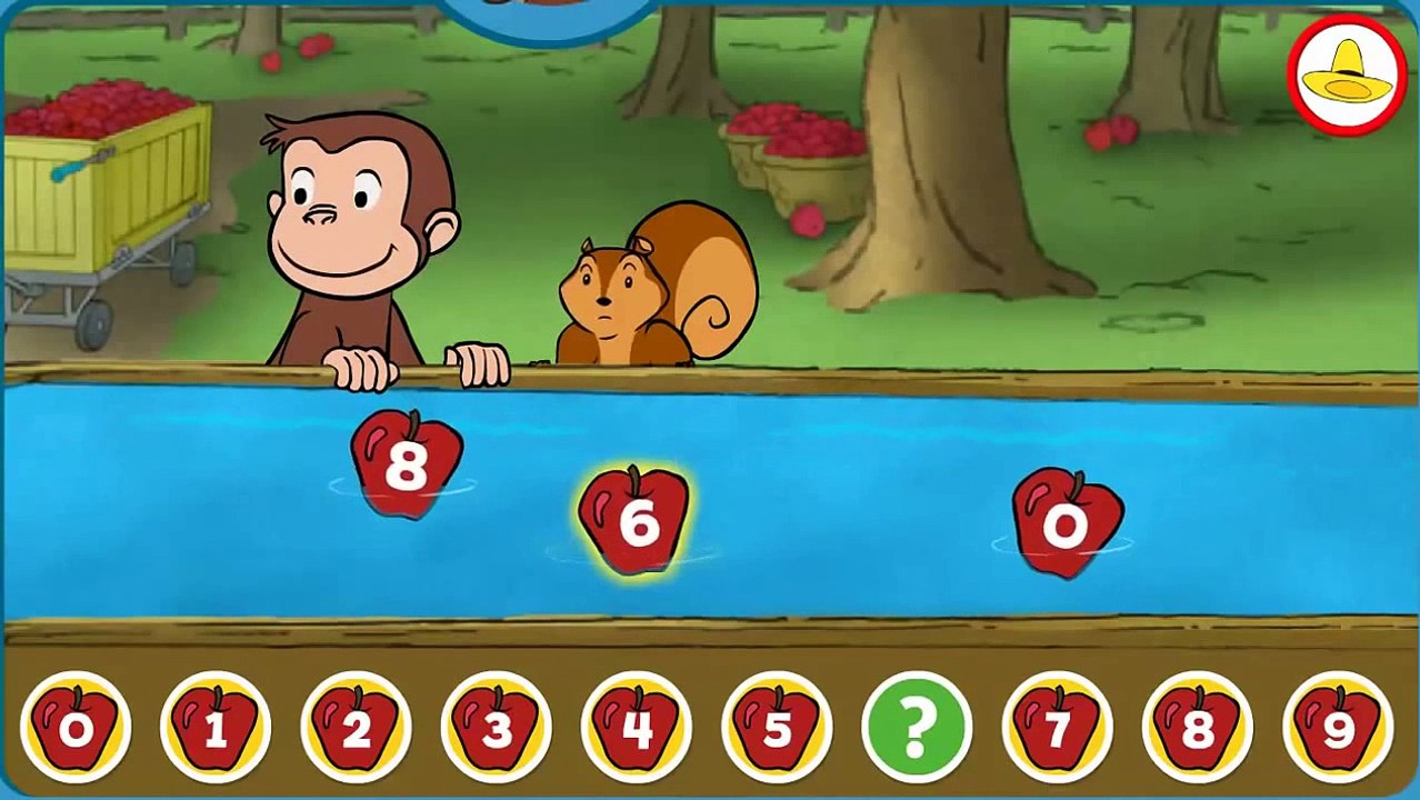Curious George Full Episode English Cartoon Games – Flower Garden – Bug Catcher – Apple Pi