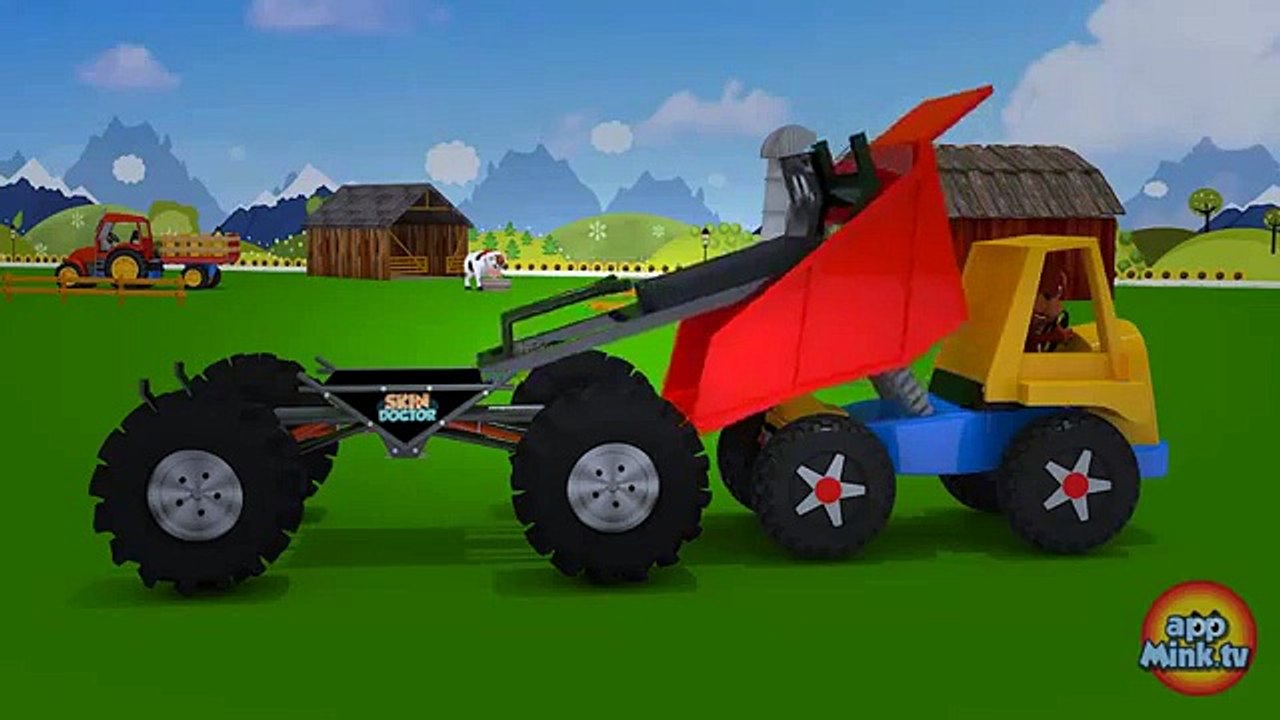 appMink Build a Monster Truck - educational video for children