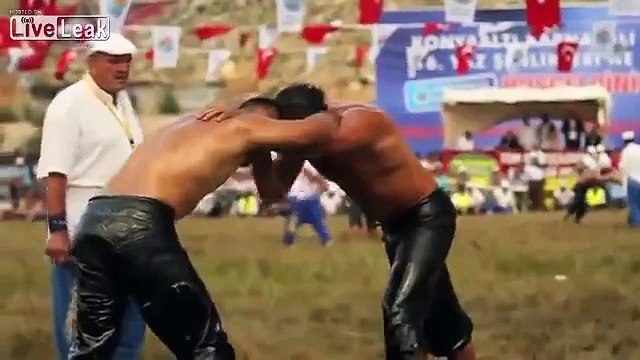 Gay Oil Wrestling - Official Turkish National Sport