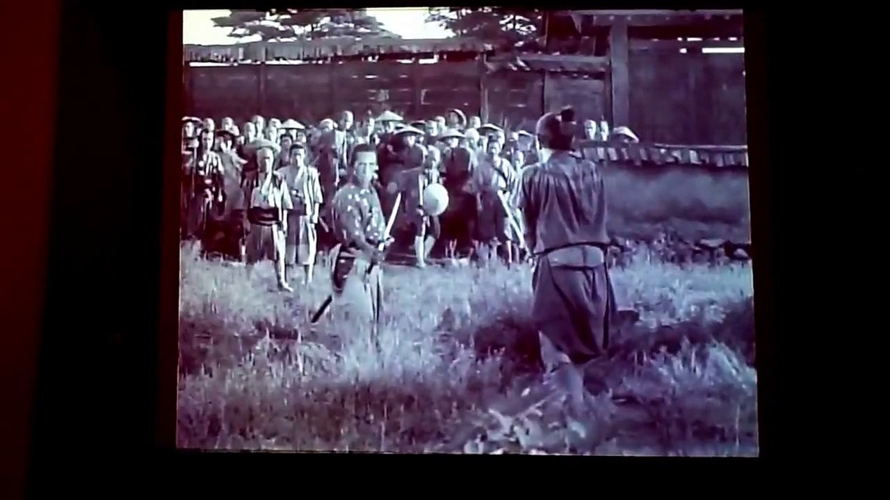 A scene from Seven Samurai