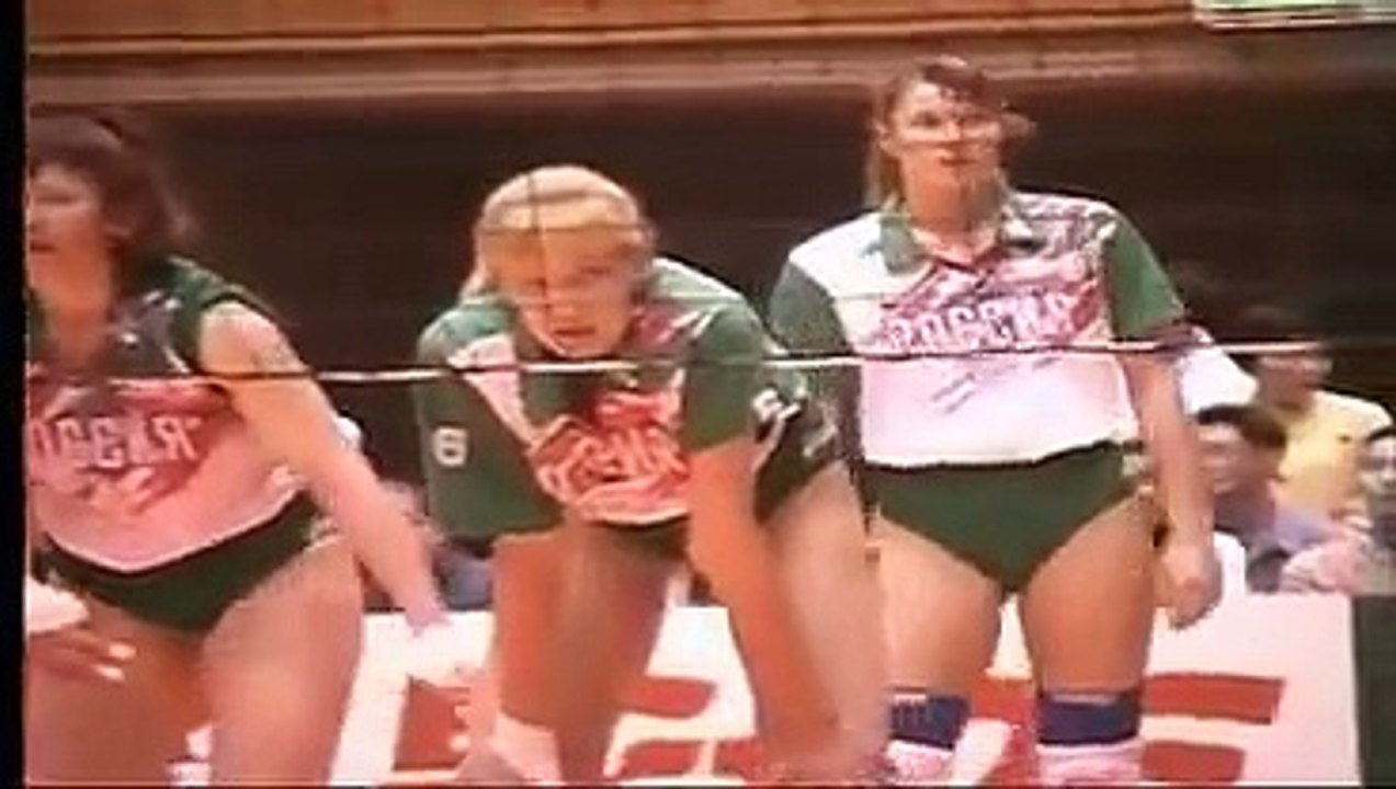 女子バレーボール　日本vsロシア