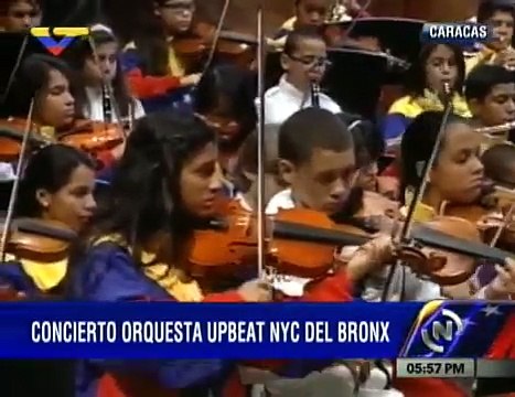 Concierto de niños de Venezuela y EEUU une a ambas naciones a través de la música
