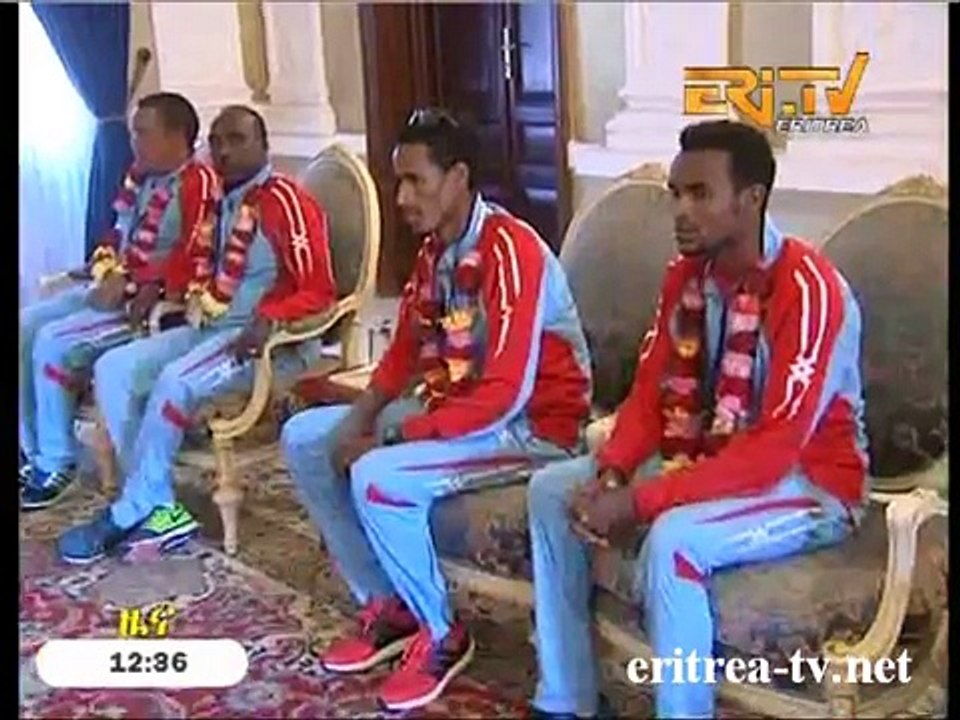 Eritrea TV - News - Sport Report about Eritrean Athlete Ghirmay Ghebreselaisse