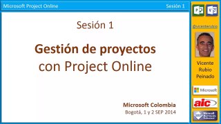 S1 - Gestión de proyectos con Project Online