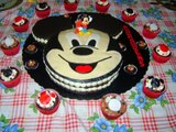 Bolo Decorado Mickey Mouse para Festa Infantil