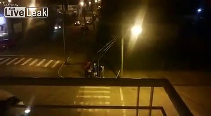 Pedestrian Brutally Run Down By Enraged Man