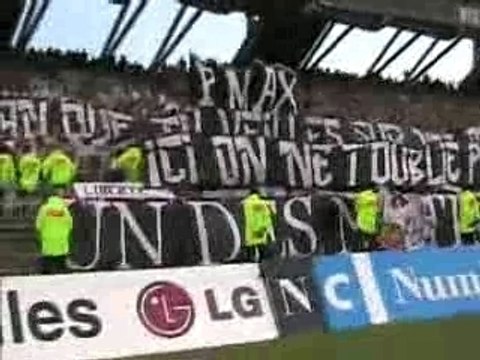 Lyon/Nice NUCLEO ULTRA virage sud lyon