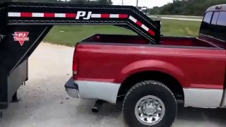 How NOT to Load a New Ford F-350 Truck on a Trailer