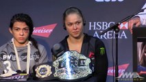 American fighter Rousey tells Brazilain Big Mouth Corriea 