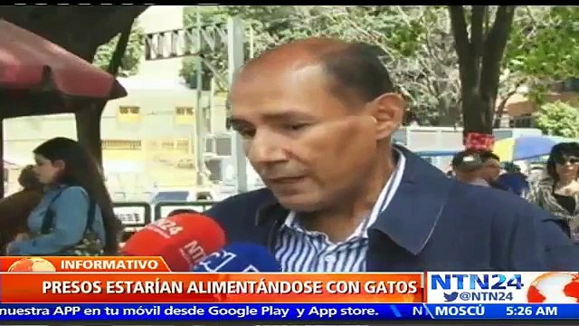 Denuncian que presos comen hasta gatos por escasez de alimentos