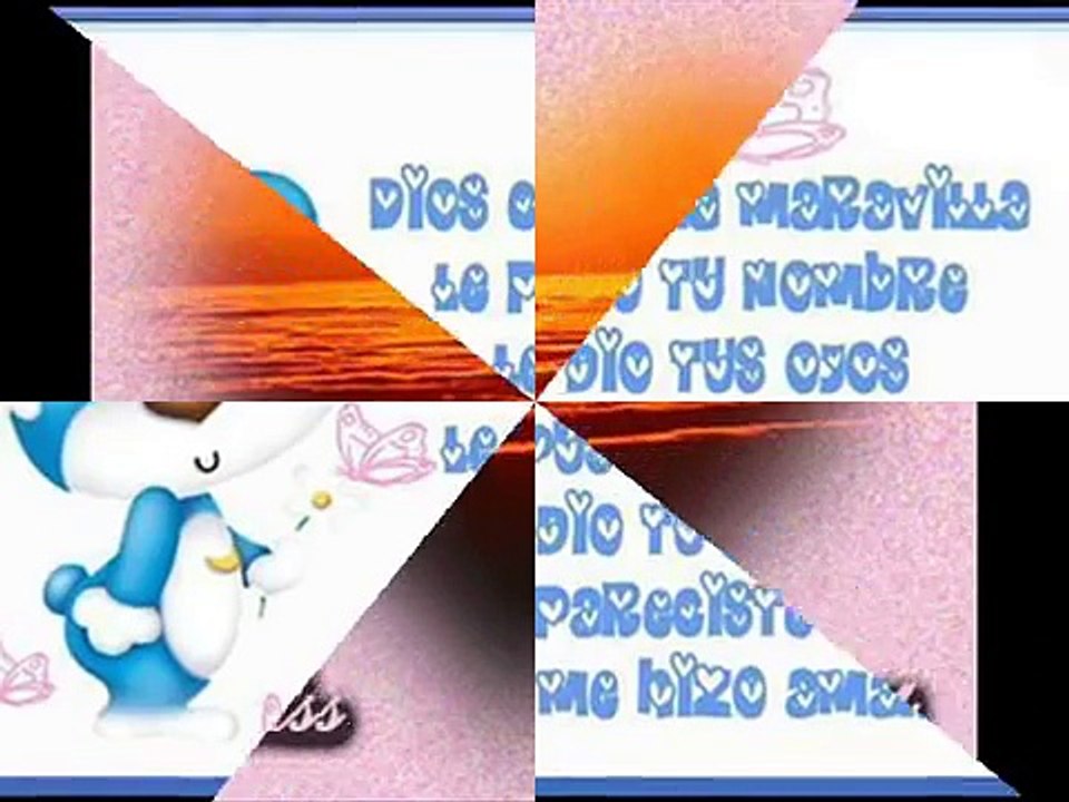 Gracias por hacerme  tan Feliz