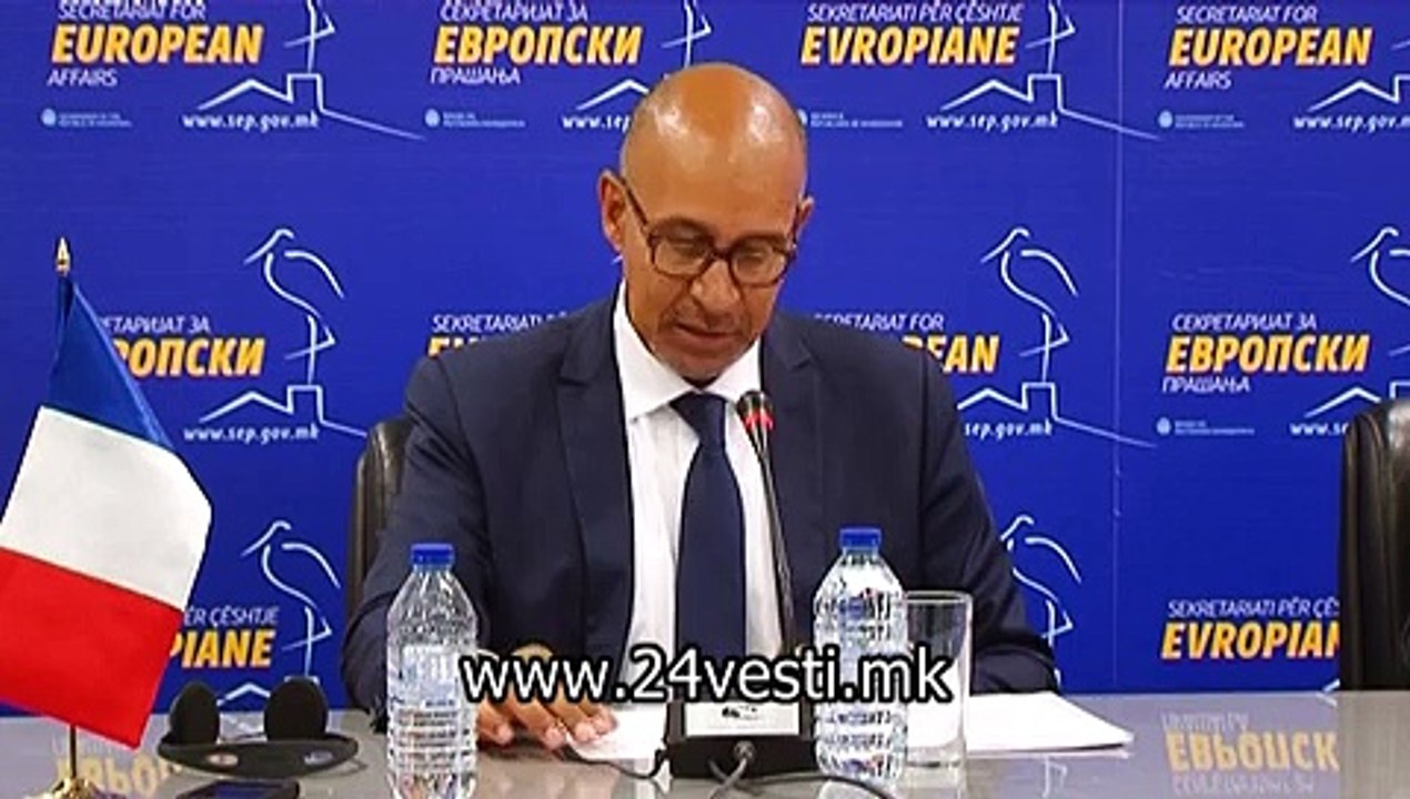 IZJAVA ARLEM DEZIR FRANCUSKI AMBASADOR VO MK 02 09