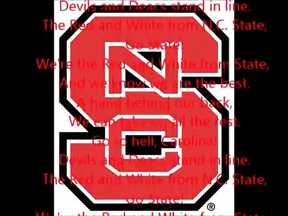 North Carolina St. Fight Song (including Red and White)
