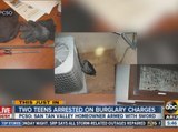 Two teens arrested for burglary in San Tan Valley