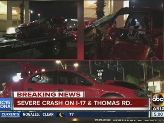 Teens injured in serious crash on Interstate 17