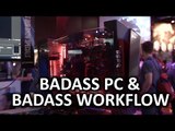 4K Video Editing Workflow - Intel Booth @ PAX Prime 2015