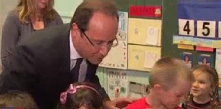 Cinq rencontres marquantes de François Hollande avec des enfants