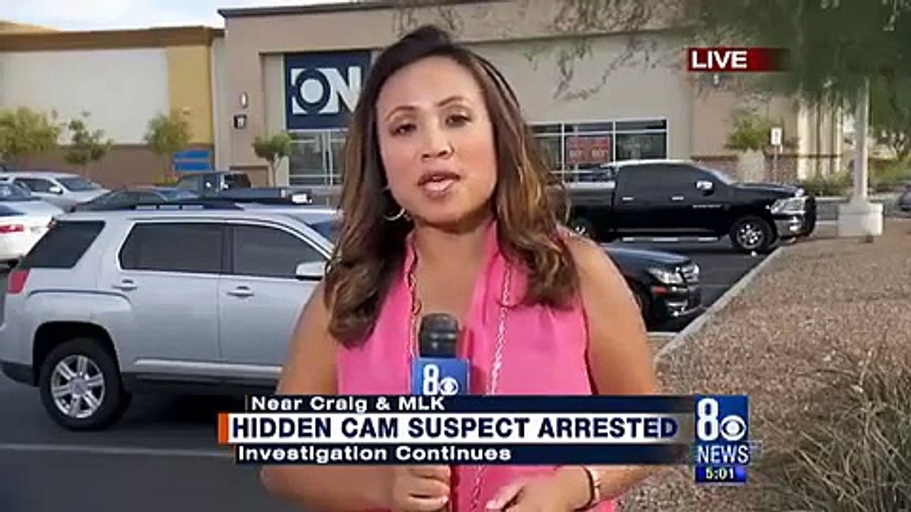 North Las Vegas Police arrest  hidden camera suspect
