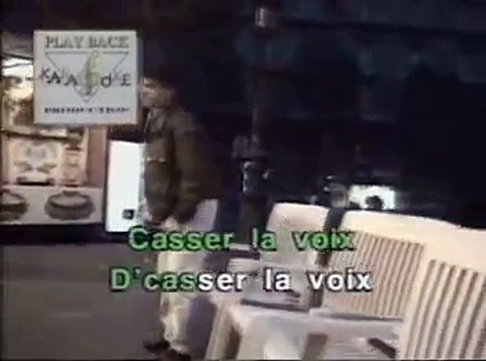 patrick bruel - casser la voix ( karaoké )