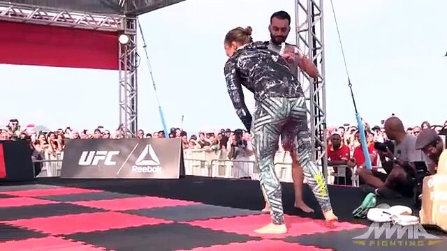 Ronday Rousey Training - MMA Fighting