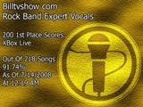 Rock Band 1 Expert Vocals: 200 1st Place Scores On Xbox Live