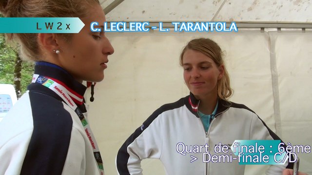 Championnats du monde Aiguebelette 2015 - Quart de finale LW2x