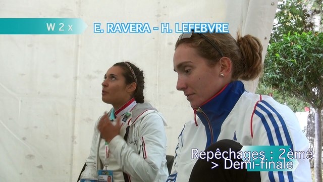 Championnats du monde Aiguebelette 2015 - Quart de finale W2x