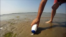 How to catch a Razor Fish - Clam