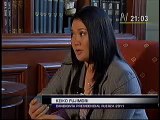 Entrevista a Keiko Fujimori sobre las propuestas de su plan de gobierno. Parte 1