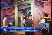 Conato de incendio alarmó a los habitantes de la ciudadela Florida Norte