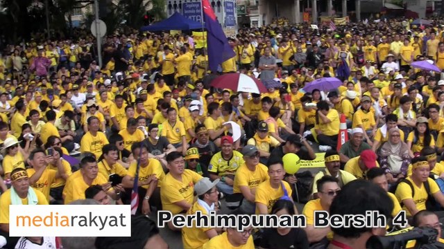 (Bersih 4) Peserta Perhimpunan: Najib Boleh Block Jalanraya, Najib Tak Boleh Block Semangat Kita