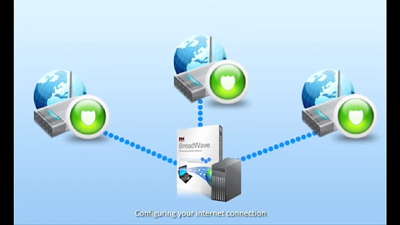 BroadWave Audio Streaming Server Software | Tutorial