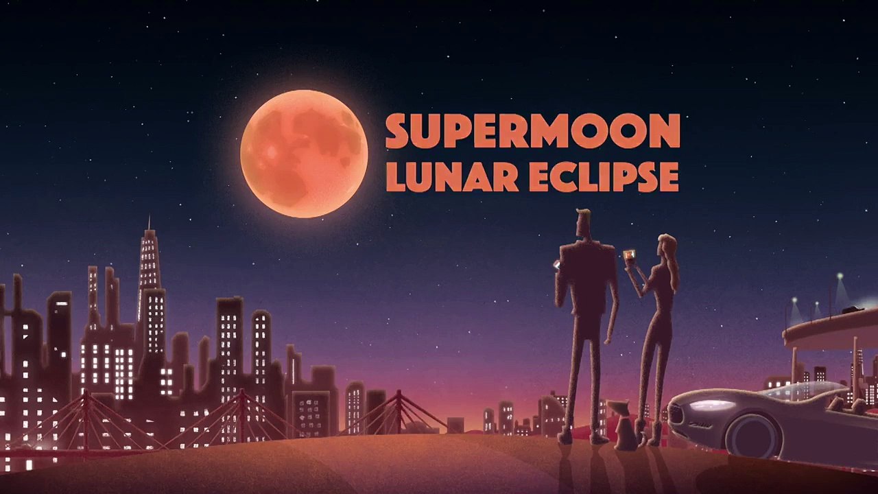 NASA Pleine lune et eclipse solaire
