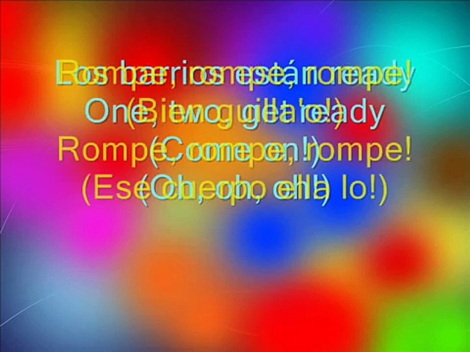 Daddy Yankee-Rompe lyrics