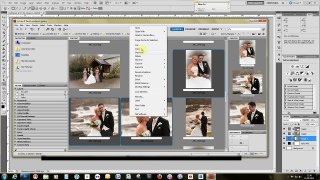 Make a storybook Wedding page template using Adobe Photoshop