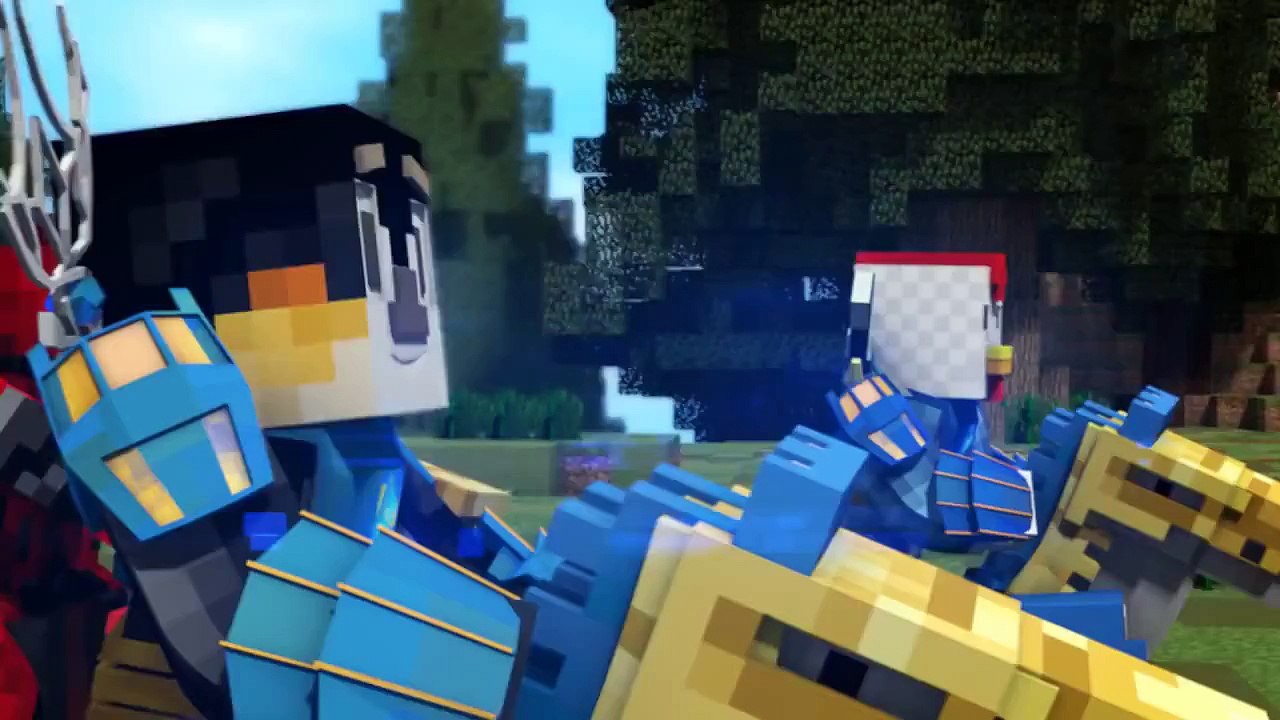 Atlanteans    A Minecraft Parody of David Guetta Titanium Minecraft Song